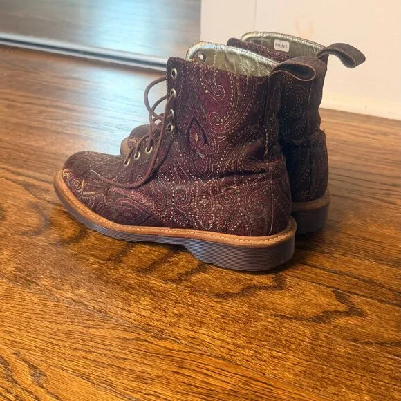 Dr. Martens 1460 Pascal Made in England — Paisley Brocade — UK 6 / US M 7 - Picture 3 of 8